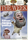 Cartoon: Abu Hamza (small) by Dom Richards tagged abu,hamza,preacher,cleric,terrorist