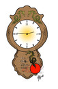 Cartoon: Japan earthquake (small) by Hilmi Simsek tagged japan earthquake clock hilmi simsek cartoon turkey