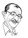 Cartoon: samir alramahi (small) by Hilmi Simsek tagged samir alramahi caricature