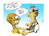Cartoon: Ronaldo vs Demel (small) by yan setiawan tagged world,cup,2010