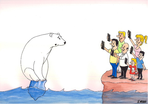 Cartoon: global warming (medium) by emraharikan tagged warming,global