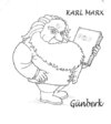 Cartoon: Karl Marx (small) by gunberk tagged karl,marx