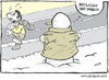 Cartoon: teshirci (small) by gunberk tagged patlican,teshirci