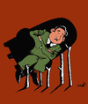 Cartoon: chair care (small) by Medi Belortaja tagged career,leader,chief,head,chair,power,support