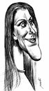 Cartoon: Celine Dion (small) by Medi Belortaja tagged celine dion