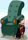 Cartoon: dream to be an important chair (small) by Medi Belortaja tagged dream,to,be,an,important,chair
