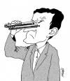 Cartoon: binoculars (small) by Medi Belortaja tagged binoculars,gun,killer