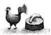 Cartoon: execution (small) by Medi Belortaja tagged chicken,excecution,hangman,rooster,kill,killer,death,ax,tail
