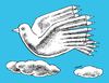 Cartoon: freedom spech (small) by Medi Belortaja tagged freedom,spech,dove,colombo,pigeon,pencil,pencils