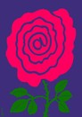 Cartoon: internet rose (small) by Medi Belortaja tagged internet,et,flower,rose