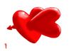 Cartoon: Love (small) by Medi Belortaja tagged love heart hearts cupid arrow valentines day