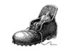 Cartoon: shoe chair (small) by Medi Belortaja tagged shoe,chair,head,seat