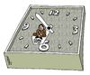 Cartoon: the unployed man (small) by Medi Belortaja tagged unployed,man,clock