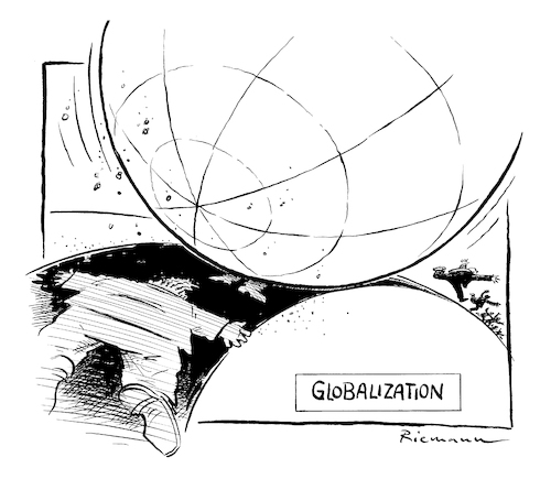 Cartoon: Globalization (medium) by Riemann tagged globalization,world,individual,global,economy,