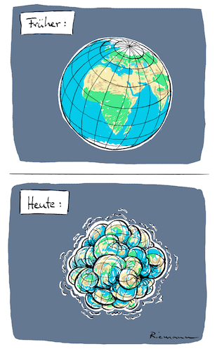 Cartoon: Yesterday (medium) by Riemann tagged welt,erde,earth,politik,politics,krise,crisis,kompliziert,complicated,weltlage,kriege,wars,diktatoren,dictators,postfaktisch,postfacts,cartoon,george,riemann,welt,erde,earth,politik,politics,krise,crisis,kompliziert,complicated,weltlage,kriege,wars,diktatoren,dictators,postfaktisch,postfacts,cartoon,george,riemann