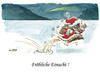 Cartoon: Einacht (small) by Riemann tagged ostern,weihnachten,feiertage,eier,hase,weihnachtsmann