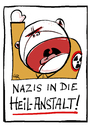 Cartoon: Heil-Anstalt (small) by Riemann tagged neo,nazi,skinheads,npd,faschisten,faschismus,fascists,hitler,hass,fremdenfeindlichkeit,rechte,szene