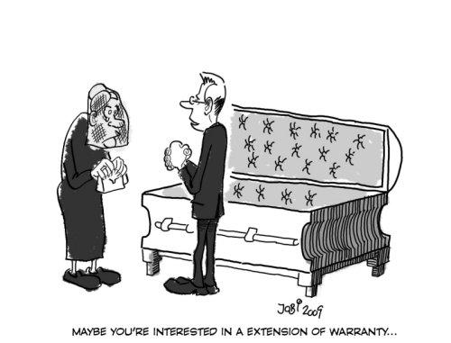 Cartoon: Salesman (medium) by jobi_ tagged salesman,coffin,death
