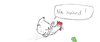 Cartoon: Na huhnd! (small) by Silvia Wagner tagged huhn,chicken,na,und,so,what,tiere,animals