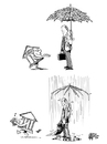 Cartoon: Rainy Day Funds (small) by halltoons tagged banks,eu,debt,europe,germany