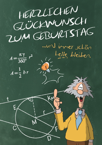 Cartoon: Helle bleiben (medium) by luftzone tagged naturwissenscha,naturwissenschaft,mathematiker,mathmatik,schlips,krawatte,glückwunsch,glückwünsche,geburtstagswünsche,geburtstagskarte,geburtstag,kreis,formel,helle,glühlampe,lampe,schultafel,tafel,schlau,einstein,luftzone,luft,thomas,cartoon,cartoonalarm,albert einstein,wissenschaft,wissenschaftler,forschung,schlau,glückwünsche,geburtstagswünsche,geburtstagskarte,formel,albert,einstein