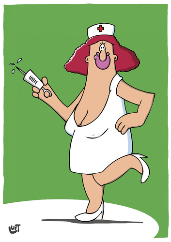 Cartoon: Sexy Krankenschwester (medium) by luftzone tagged thomas,luft,cartoon,lustig,sexy,krankenschwester,spritze,krankenhaus,thomas,luft,cartoon,lustig,sexy,krankenschwester,spritze,krankenhaus