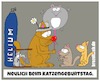 Cartoon: Katzengeburtstag (small) by brezeltaub tagged geburtstag,geburtstagsfeier,katzen,kätzchen,katzenkind,katzenkinder,maus,mäuse,brezeltaub,luftballon,helium,clownsnase,happy,birthday