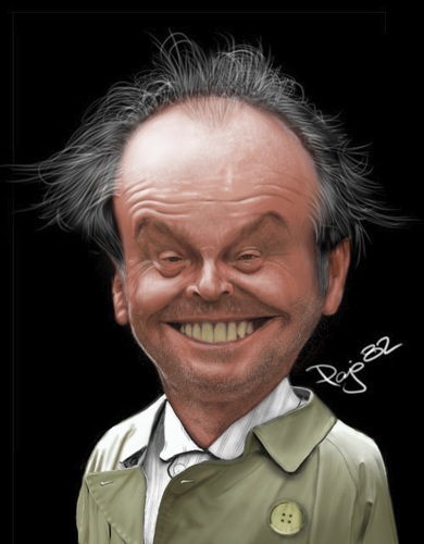 Cartoon: Jack Nicholson (medium) by Pajo82 tagged jack,nicholson