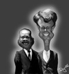 Cartoon: Kennedy - Luther King (small) by Pajo82 tagged kennedy