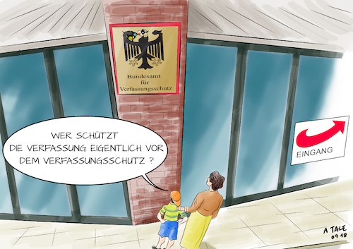 Cartoon: Eingang rechts (medium) by Ago tagged verfassungsschutz,chef,maaßen,äußerungen,hetzjagd,leugnung,mangelnde,neutralität,verfassungsschützer,sympathie,rechtslastig,afd,demonstrationen,chemnitz,sachsen,ausschreitungen,proteste,gewalt,aufmärsche,rechtsradikale,fremdenfeindlichkeit,nationalismus,deutschtümelei,ausgrenzung,abschottung,intoleranz,inhuman,angriffe,demokratie,flüchtlinge,asyl,migration,politik,karikatur,cartoon,pressezeichnung,illustration,tale,agostino,natale,verfassungsschutz,chef,maaßen,äußerungen,hetzjagd,leugnung,mangelnde,neutralität,verfassungsschützer,sympathie,rechtslastig,afd,demonstrationen,chemnitz,sachsen,ausschreitungen,proteste,gewalt,aufmärsche,rechtsradikale,fremdenfeindlichkeit,nationalismus,deutschtümelei,ausgrenzung,abschottung,intoleranz,inhuman,angriffe,demokratie,flüchtlinge,asyl,migration,politik,karikatur,cartoon,pressezeichnung,illustration,tale,agostino,natale