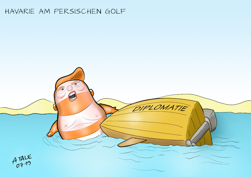 Havarie am persischen Golf