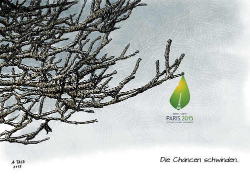 Cartoon: Klimakonferenz Paris 2015 (medium) by Ago tagged karikatur,cartoon,kohlendioxid,co,treibhausgase,erderwärmung,begrenzung,konferenz,abkommen,logo,naturklimawandel,umwelt,klimaziel,21,2015,paris,klimakonferenz
