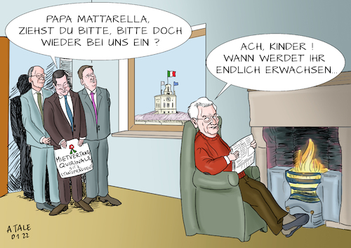 Mattarella again Mattarella again