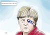 Merkel blaues Auge
