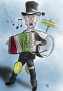 Cartoon: Verdi (small) by Ago tagged giuseppe,verdi,200,jahre,karikatur,musik,komponist,italien,opern,aida,bel,canto,rigoletto,traviata,jubiläum