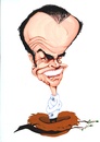 Cartoon: Jack Nicholson (small) by Andyp57 tagged caricature,gouache