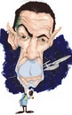Cartoon: Leonard Nimoy - Spock (small) by Andyp57 tagged caricature,gouache