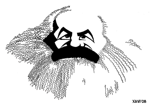 Cartoon: Karl Marx (medium) by Xavi dibuixant tagged philosophy,comunism,marx,karl,karl,marx,philosoph,journalist,kritiker,gesellschaft,politik,theoretiker,sozialismus,kommunismus,kapitalismus,kontroverse,theorien