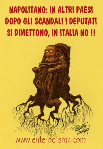 Cartoon: Italian politician (medium) by Roberto Mangosi tagged italy,politic