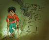 Cartoon: Child and War (small) by Tarkibi tagged for news paper