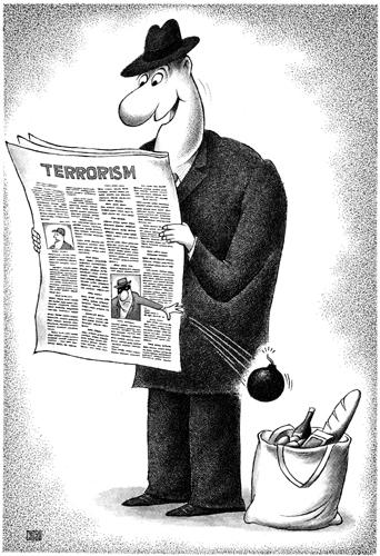 Cartoon: Terror (medium) by ciosuconstantin tagged bomb,