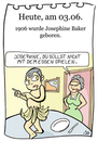 Cartoon: 3. Juni (small) by chronicartoons tagged josephine,baker,cartoon