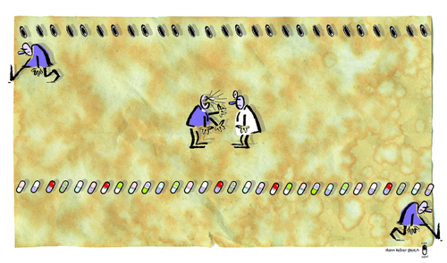 Cartoon: pillen (medium) by zenundsenf tagged pillen,pills,depression,doktor,zenf,zensenf,zenundsenf
