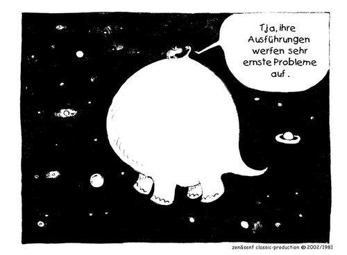 Cartoon: streichler und planetotier (medium) by zenundsenf tagged zenundsenf,planetotier,streichler