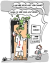 Cartoon: Angst vorm Zahnarzt (small) by mart tagged zahnarzt,angst,mart,leichenschauhaus