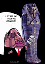 Cartoon: Mubarak Egypt (small) by ELCHICOTRISTE tagged mubarak egypt