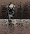 Cartoon: Wet Harris (small) by brazil80 tagged teddy,rain,city,lonesome,regen,bär