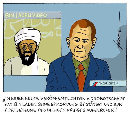 Cartoon: Die Welt nach Osama bin Laden (medium) by badham tagged hammel,badham,exekution,qaida,al,terror,terrorismus,dschihad,krieg,heiliger,pakistan,afghanistan,usa,tod,laden,bin,osama,osama bin laden,terror,terrorismus,bekämpfung,kampf,schwächung,bombe,gewalt,osama,bin,laden,qaida,soldaten,mord,waffen,erschießen,kugel,handeln,pflicht,moral,usa