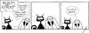 Cartoon: Kater u. Köpcke - Überraschung (small) by badham tagged leben,überraschung,surprise,kater,bonn,köpcke,badham