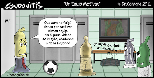 Cartoon: Condonitis 13 (medium) by DrCoragre tagged humor,catala,catalan,tira,comic,strip,drawing,digital